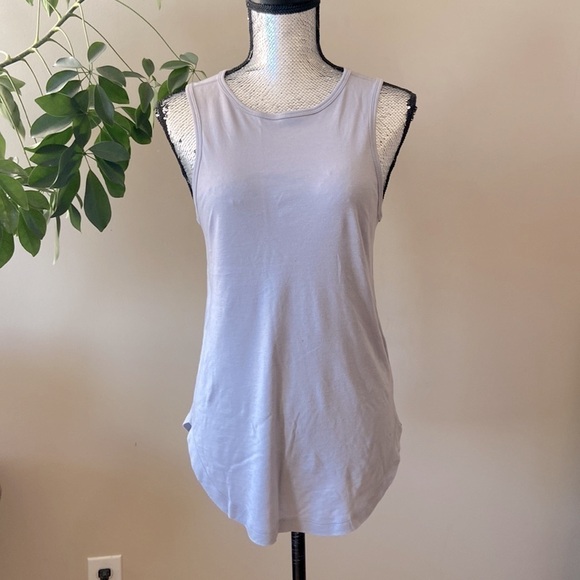 tencel and organic cotton top - NEW (GREY/BLUE) - Picture 3 of 9